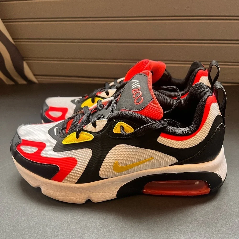 Nike Air Max 200 Low Size 5Y (GS) Kids Athletic Shoes